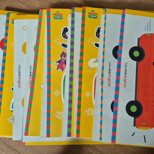 [BUNJANG] Kids English Learning Workbooks Bundle Set / 유아동 영어공부학습지 새거 일괄