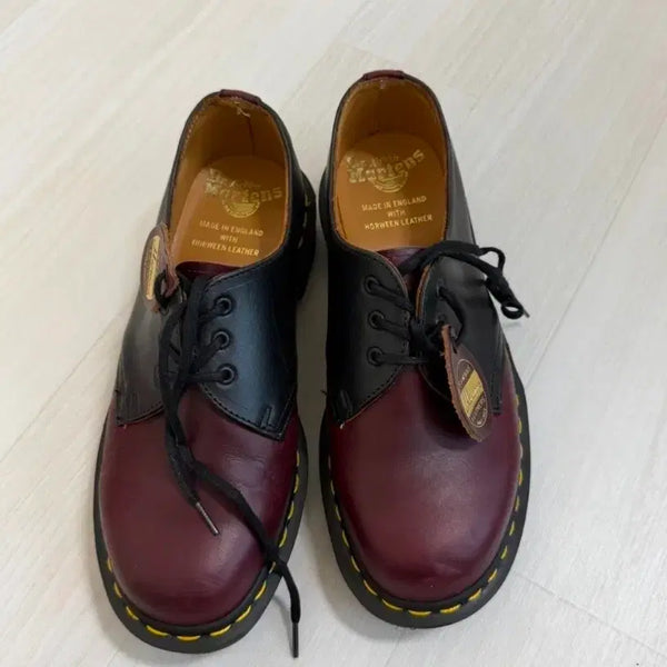 [BUNJANG] Dr. Martens 1461 Made in England Black Burgundy / 닥터마틴 1461 메이드인 잉글랜드 블랙 버건디 (250)