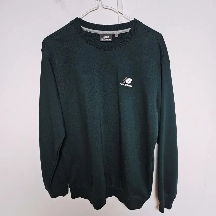 [BUNJANG] New Balance Men's Sweatshirt Long Sleeve T-shirt M / 뉴발란스 남성 맨투맨 긴팔티 95M@9923