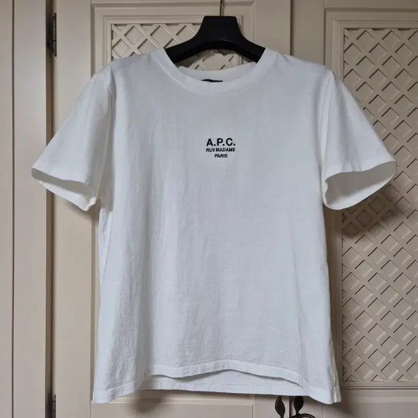 [BUNJANG] A.P.C. (A.P.C.) Lumadam Short Sleeve T-shirt White / A.P.C. 아페쎄 루마담 반팔티셔츠