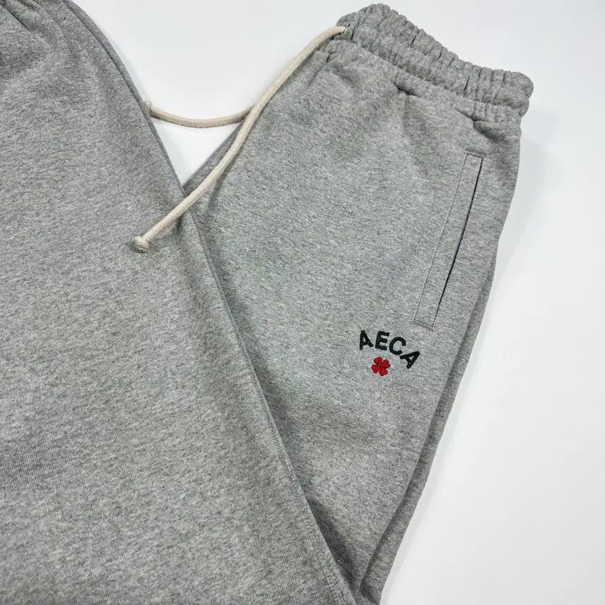 [BUNJANG] AICAWHITE Wide Grey Jogger Pants (Size S) / 에이카화이트 와이드 그레이 조거팬츠 (S)