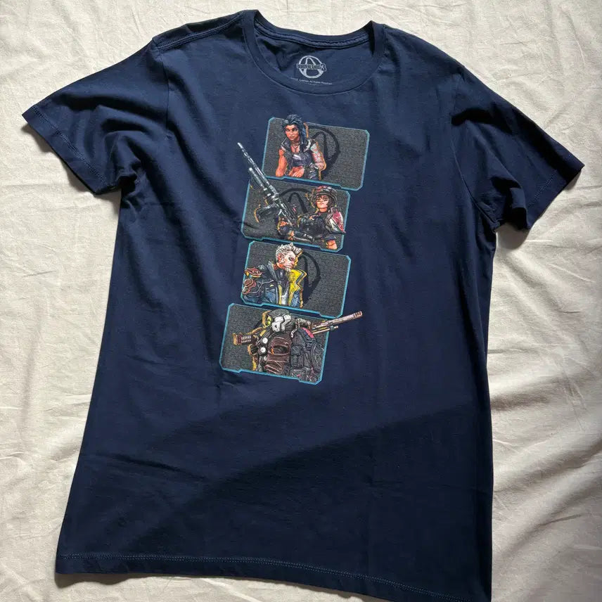 [BUNJANG] Borderlands 3 Character T-Shirt (Size L) / Borderlands3 보더랜드3 캐릭터 반팔 티셔츠 L