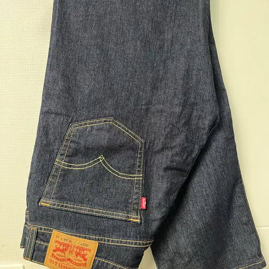 [BUNJANG] Levi's Men's 505 Regular Straight Fit Cool Jeans / 리바이스 남성 505 레귤러 스트레이트핏 쿨진_00505-3033