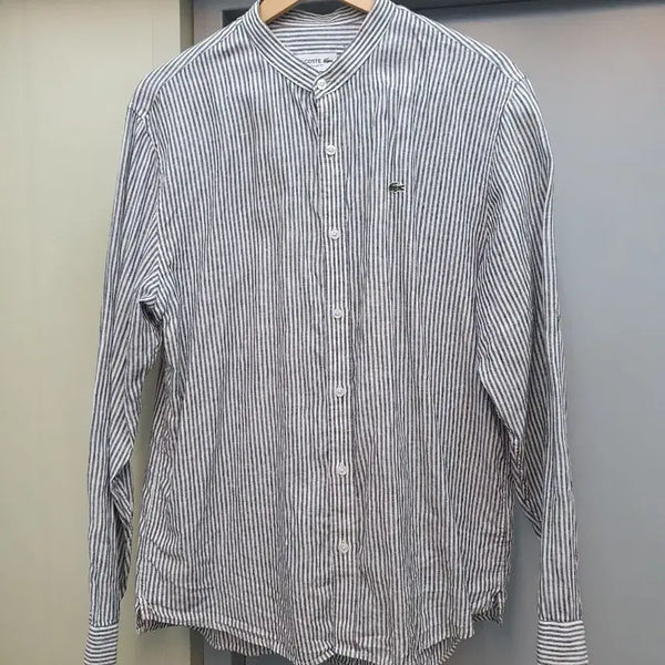 [BUNJANG] Lacoste Linen Shirt Size 105 / 라코스테 린넨 셔츠 105