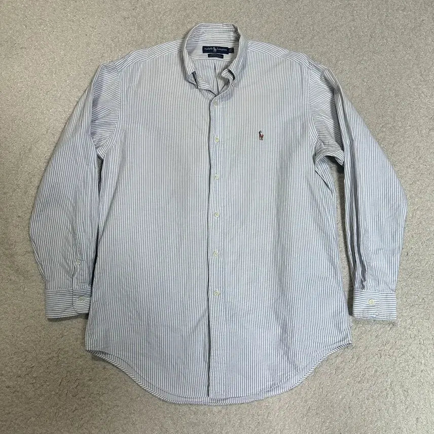 [BUNJANG] Polo Ralph Lauren Oxford Stripe Shirt / 폴로 랄프로렌 옥스포드 스트라이프 셔츠