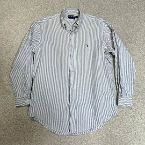 [BUNJANG] Polo Ralph Lauren Oxford Stripe Shirt / 폴로 랄프로렌 옥스포드 스트라이프 셔츠