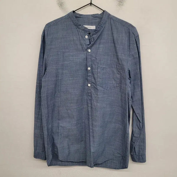 [BUNJANG] ZIOZIA Henry Neck Shirt (Size M) / [95/M] 지오지아 헨리넥 셔츠