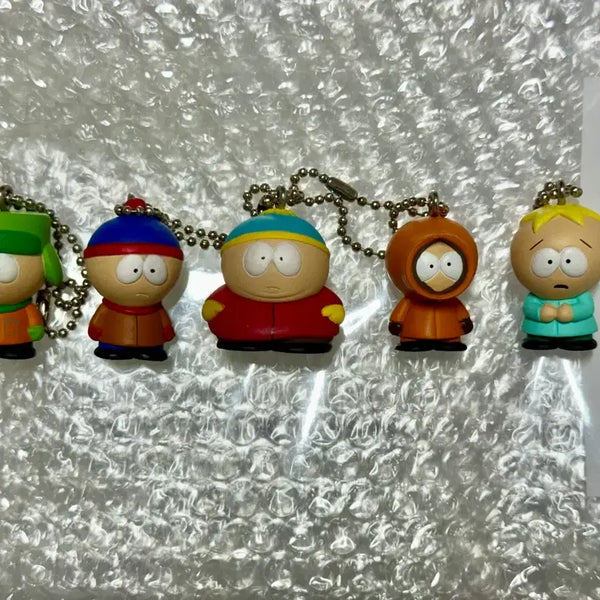 [BUNJANG] South Park Figure Mascot Gacha Keychain Bundle Set / 사우스파크 피규어 마스코트 가챠 키링 일괄
