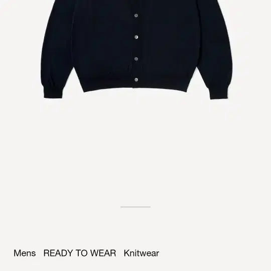 [BUNJANG] APRESSE 26AW Navy Cardigan Size 4 / 아프레쎄 26aw 가디건 4size