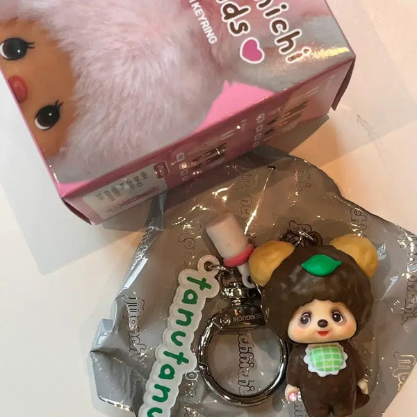 [BUNJANG] Monchhichi Random Keyring Series 2 (Tanutanu) / 몬치치 랜덤키링 2탄 팝니다 (타누타누) gs25