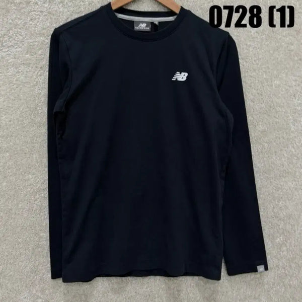 [BUNJANG] New Balance Long Sleeve T-Shirt Black / 뉴발란스 긴팔 티셔츠 블랙