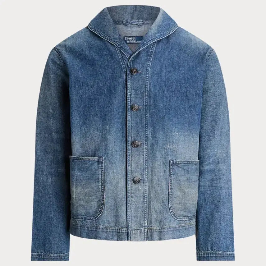 [BUNJANG] Polo Ralph Lauren Shawl Collar Jacket - Size M / 폴로 숄카라 자켓 M사이즈