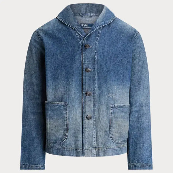 [BUNJANG] Polo Ralph Lauren Shawl Collar Jacket - Size M / 폴로 숄카라 자켓 M사이즈