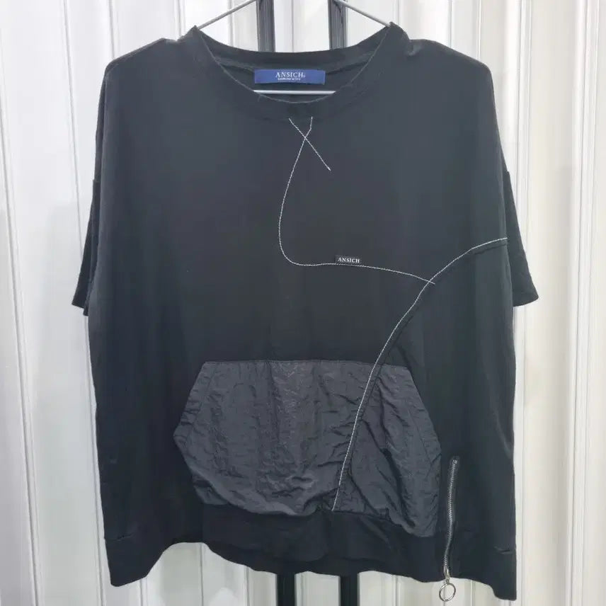 [BUNJANG] ANSICH Black T-Shirt / ANSICH 티셔츠 블랙