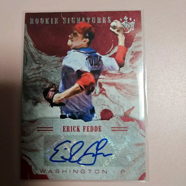 [BUNJANG] Eric Fedi Panini Auto Card / NC용병)에릭 페디 파니니 오토 카드