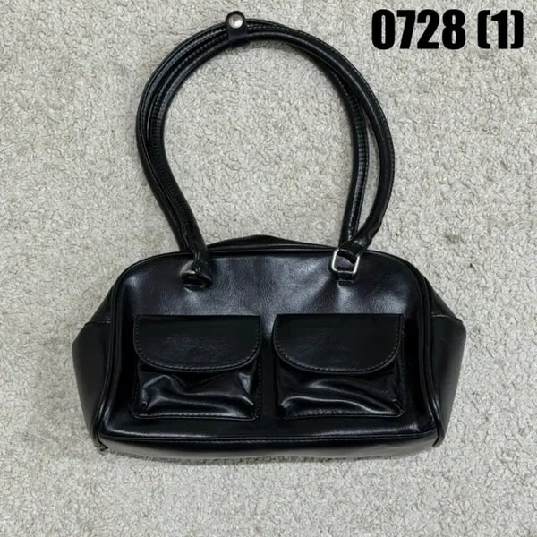 [BUNJANG] Black Shoulder Bag / 블랙 숄더백
