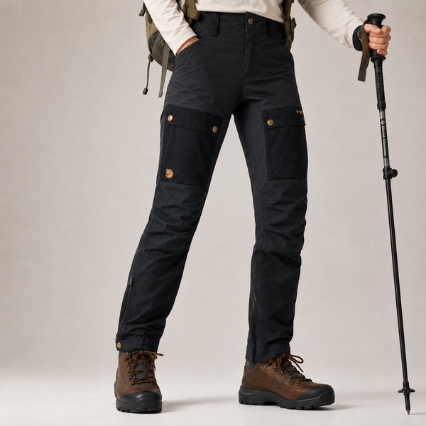 [BUNJANG] Fjällräven Keb Trousers Women's Black EU 36 (Regular) / [정품] 피엘라벤 여성 Keb(켑) 트라우저 블랙 EU36 (26~27인치)