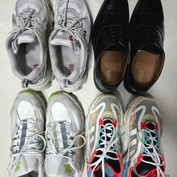 [BUNJANG] Bundle or Individual Sale: Dress Shoes, Adidas Originals, Fila Ugly Shoes / 신발 정리합니다 (일괄 우선 / 개별 가능 / 직거래)