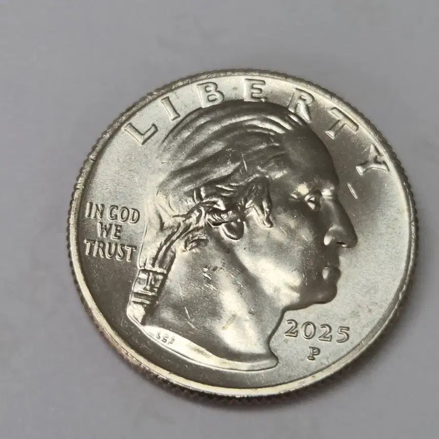 [BUNJANG] 2025 P.D. Mint Quarter Dollar Stacey Park Milburn Commemorative Coin / 쿼터 달러 2025년 P.D민트 한국 장애인인권 운동가 스테이시 박 밀번 기념동전