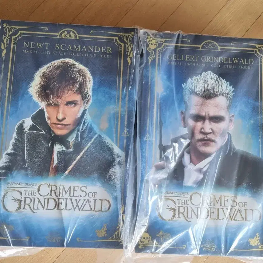 [BUNJANG] Hot Toys Newt Scamander (MMS512) & Grindelwald (MMS513) 1/6 Scale Figure Set - Sealed / [완전미개봉/세트] 핫토이 신동범 뉴트 (MMS512) & 그린델왈드 (MMS513)