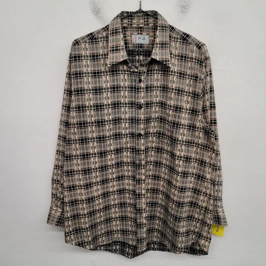 [BUNJANG] Retro Check Shirt (M) / [95/M] 레트로 체크 셔츠