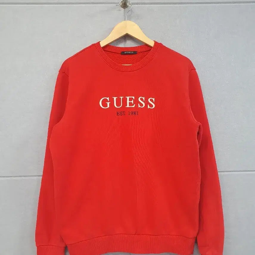 [BUNJANG] Guess Crewneck Sweatshirt L Red / #게스 맨투맨 L 레드
