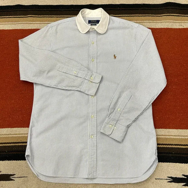 [BUNJANG] Polo Ralph Lauren Round Collar Shirt / 폴로랄프로렌 라운드 칼라 셔츠