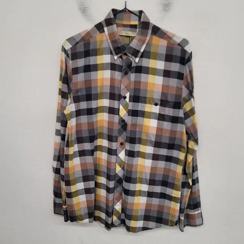 [BUNJANG] Trugen Checkered Shirt (Size M) / [95/M] 트루젠 체크 셔츠