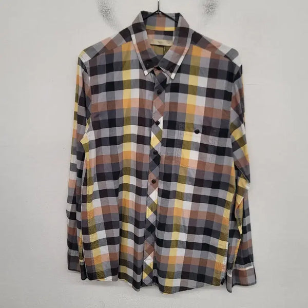 [BUNJANG] Trugen Checkered Shirt (Size M) / [95/M] 트루젠 체크 셔츠