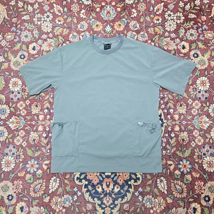 [BUNJANG] Snow Peak Root Two-Pocket Woven T-Shirt (M) / 스노우피크 루트 투포켓 우븐 티셔츠 M