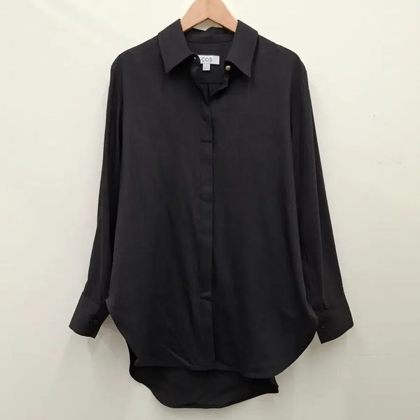 [BUNJANG] COS Longline Linen Shirt / 코스 롱라인 린넨 셔츠