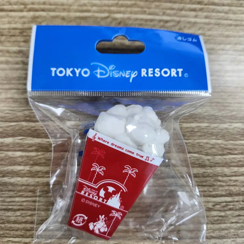 [BUNJANG] Tokyo Disneyland Popcorn Bucket Popcorn Eraser / 도쿄 디즈니랜드 팝콘 지우개