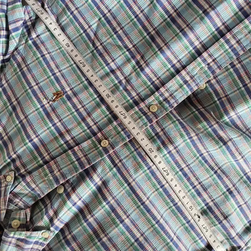 [BUNJANG] Polo Ralph Lauren Men's Check Shirt / 폴로랄프로렌남성남방