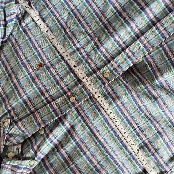 [BUNJANG] Polo Ralph Lauren Men's Check Shirt / 폴로랄프로렌남성남방