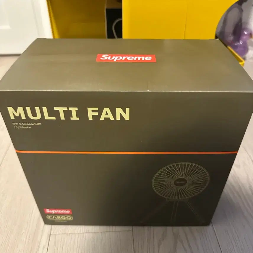 [BUNJANG] Supreme x Cargo Container Electric Fan Olive - 23FW / 슈프림 x 카고 컨테이너 일렉트릭 팬 올리브 - 23FW