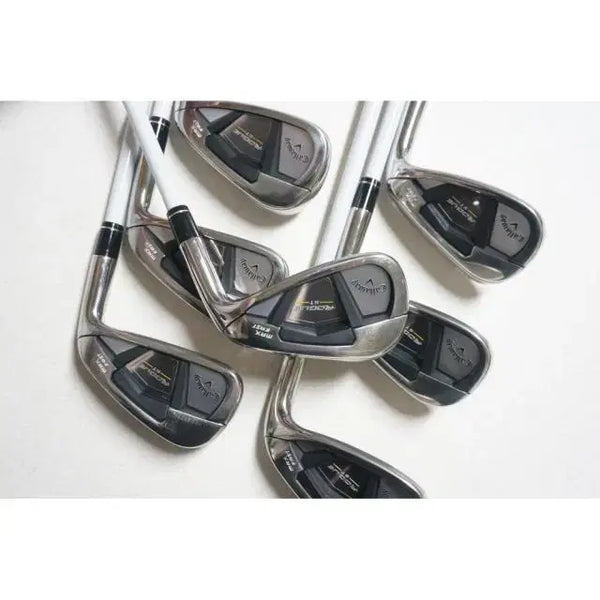 [BUNJANG] Callaway Rogue ST Max Fast Ladies Iron Set 7i (6-S) L-Flex Graphite Shaft / 여성 캘러웨이 로그 ST 맥스패스트 아이언세트 7i (6-S) 샤프...