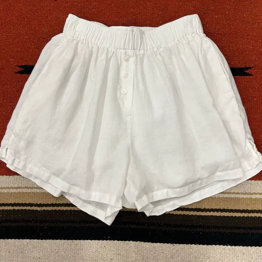 [BUNJANG] Seokuki Linen Shorts / 서쿠키 린넨 쇼츠