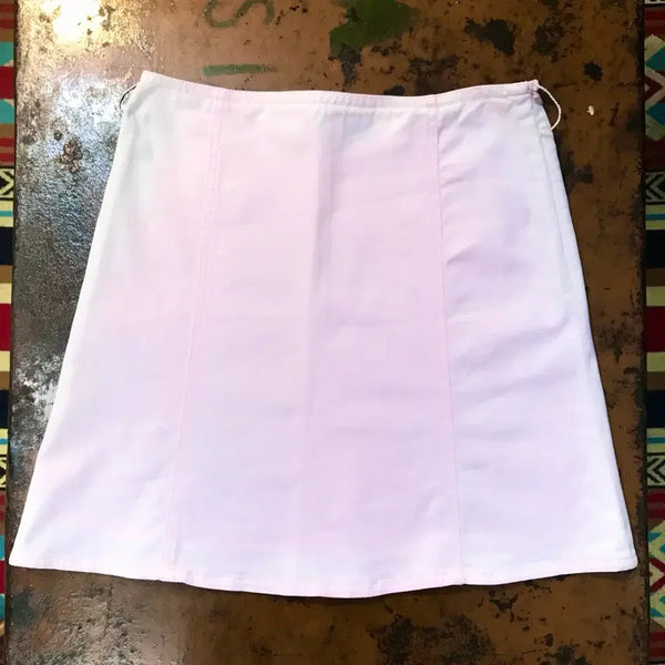 [BUNJANG] Burberry Baby Pink A-Line Midi Skirt / 버버리 베이비 핑크 미디 스커트 치마 허리 30 사이즈