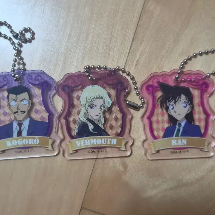 [BUNJANG] Detective Conan Acrylic Keyring Set / 명탐정 코난 아크릴 키링 일괄