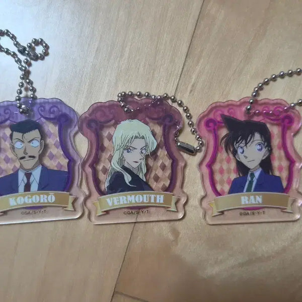[BUNJANG] Detective Conan Acrylic Keyring Set / 명탐정 코난 아크릴 키링 일괄