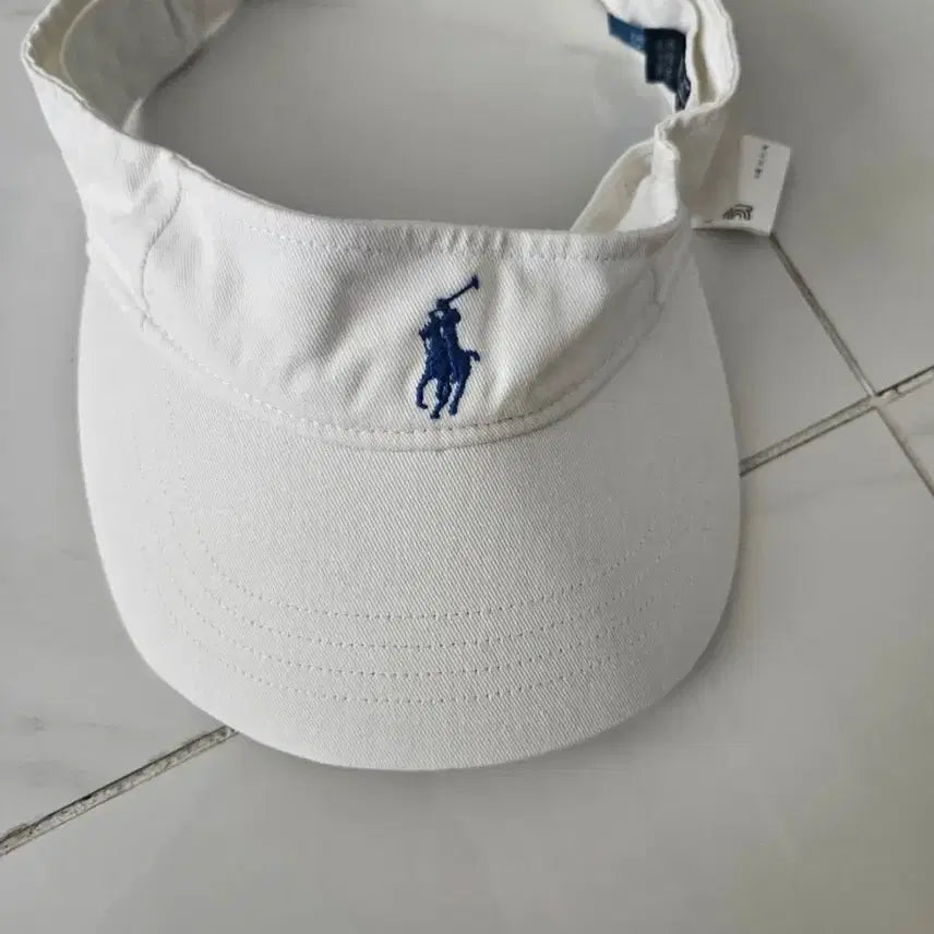 [BUNJANG] Polo Ralph Lauren White Sun Cap / 폴로 썬캡 화이트