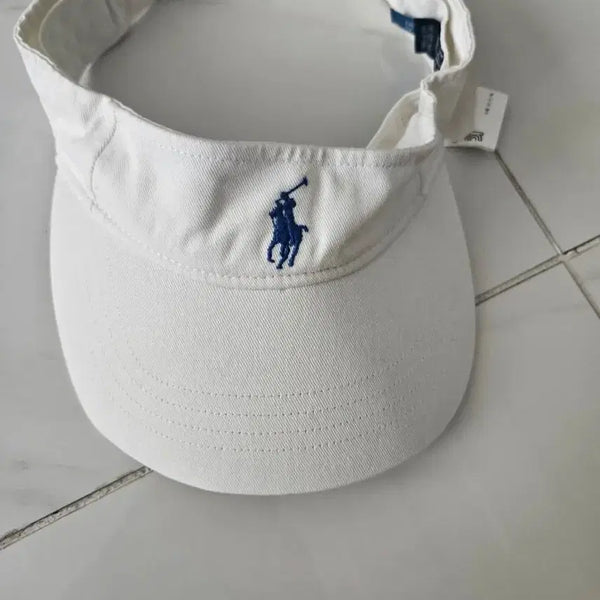 [BUNJANG] Polo Ralph Lauren White Sun Cap / 폴로 썬캡 화이트