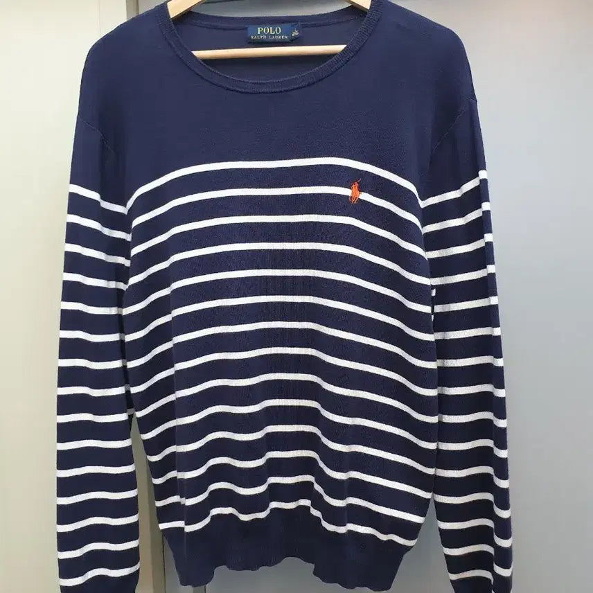 [BUNJANG] Polo Ralph Lauren Cotton Knit Long Sleeve T-Shirt L / 폴로랄프로렌 면니트 긴팔티 L