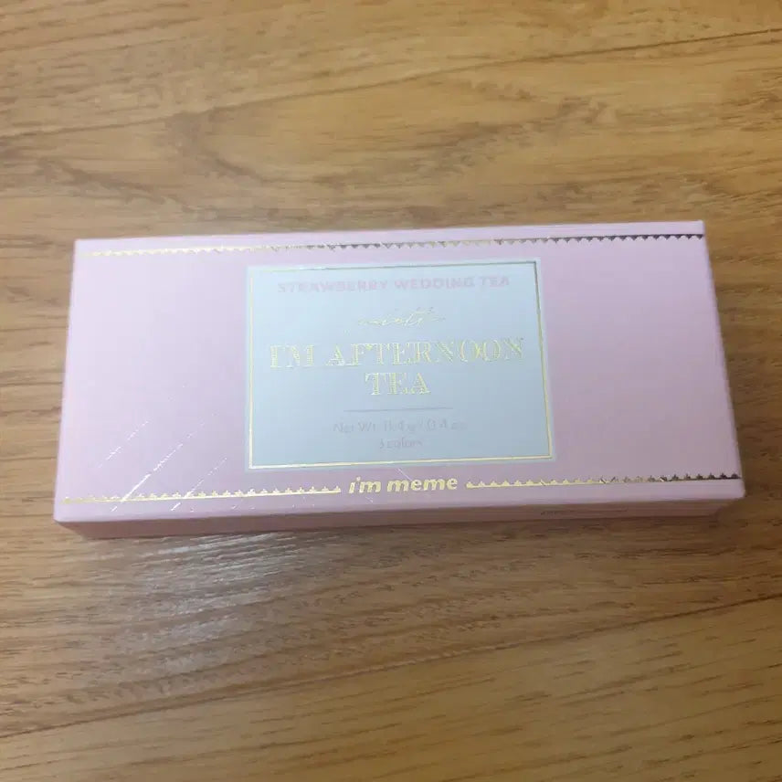 [BUNJANG] I'M MEME Afternoon Tea Blusher Palette Strawberry Wedding Tea / 아임미미 애프터눈 티 블러셔 팔레트 스트로베리 웨딩 티