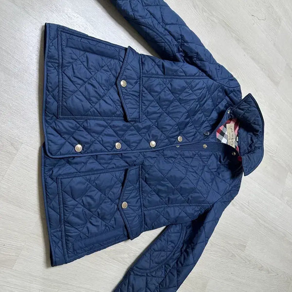 [BUNJANG] Burberry Quilted Jacket Navy / 버버리 퀼팅 자켓 네이비