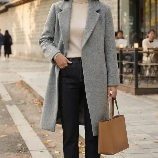 [BUNJANG] MOJO.S.PINE Coat Grey M / 모조에스핀 코트 그레이 M