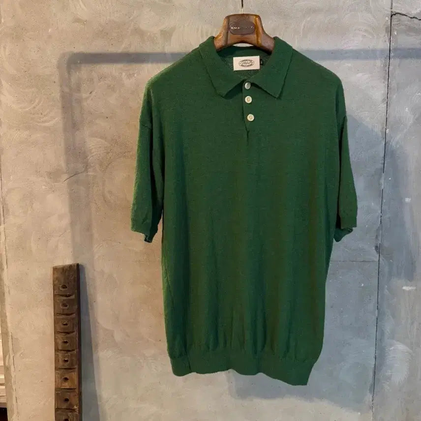[BUNJANG] Ampist Terry Cotton Summer Short Sleeve Knit Men's 105 / 암피스트 테리코튼 여름 반팔 니트 남성105