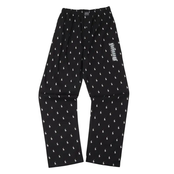[BUNJANG] Polo Ralph Lauren Black Pony Pajama Pants / 폴로 랄프로렌 블랙 포니 파자마 팬츠