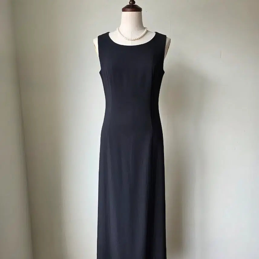 [BUNJANG] Black Long Dress / 블랙 롱 원피스
