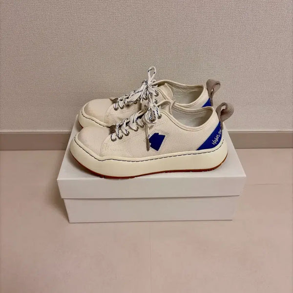 [BUNJANG] Ader Error Log Canv White Size 42 / 아더에러 로그 캔브 화이트 42